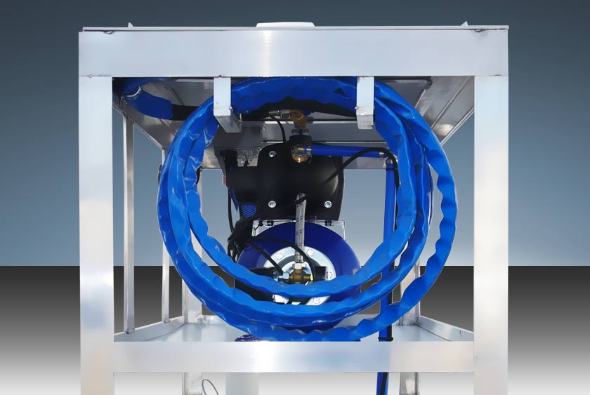 BLUE NYLON WRAPPED HOSE COC FOR DIRECT WATER DELIVERY