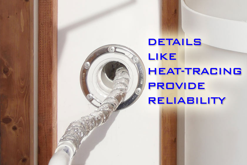 HEAT TRACING OF HOSES AND CONNECTIONS