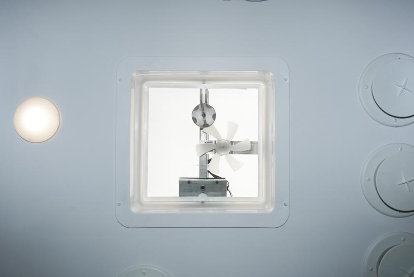 ELECTRIC FAN FOR ADDITIONAL VENTILATION