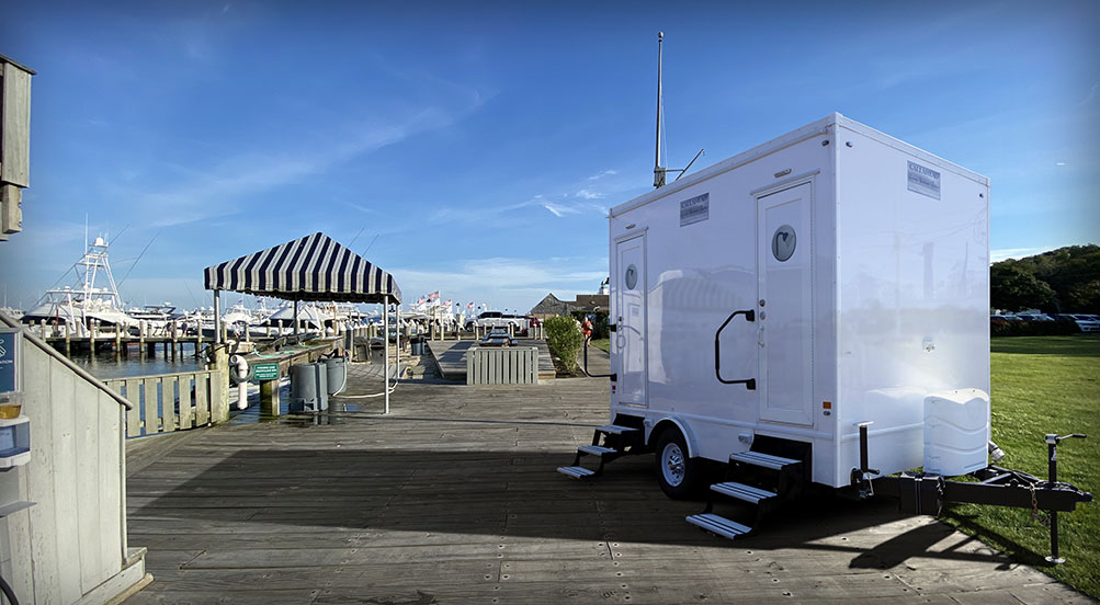Fresh Pour Shower Trailer By The Docks