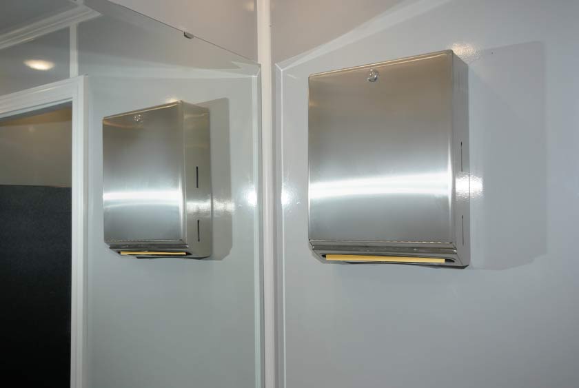 STAINLESS STEEL PAPER TOWEL DISPENSERS