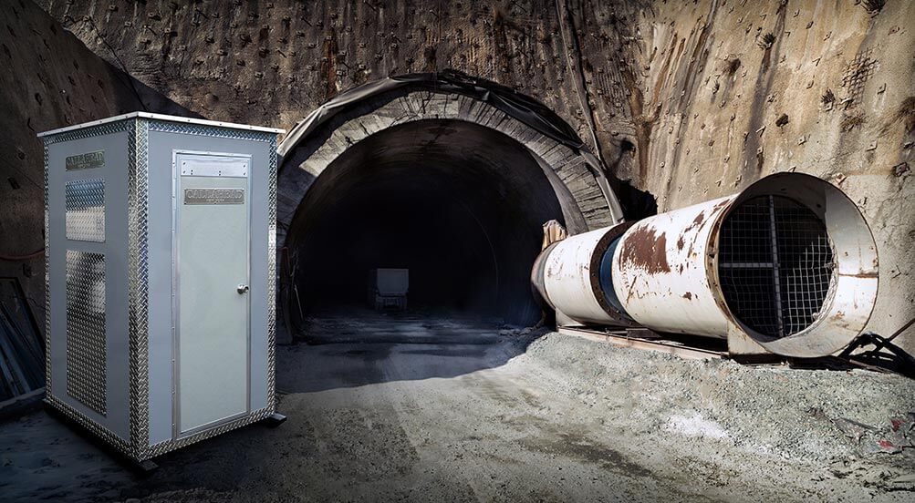 The A16 Portable Sink Near Underground Tunnel