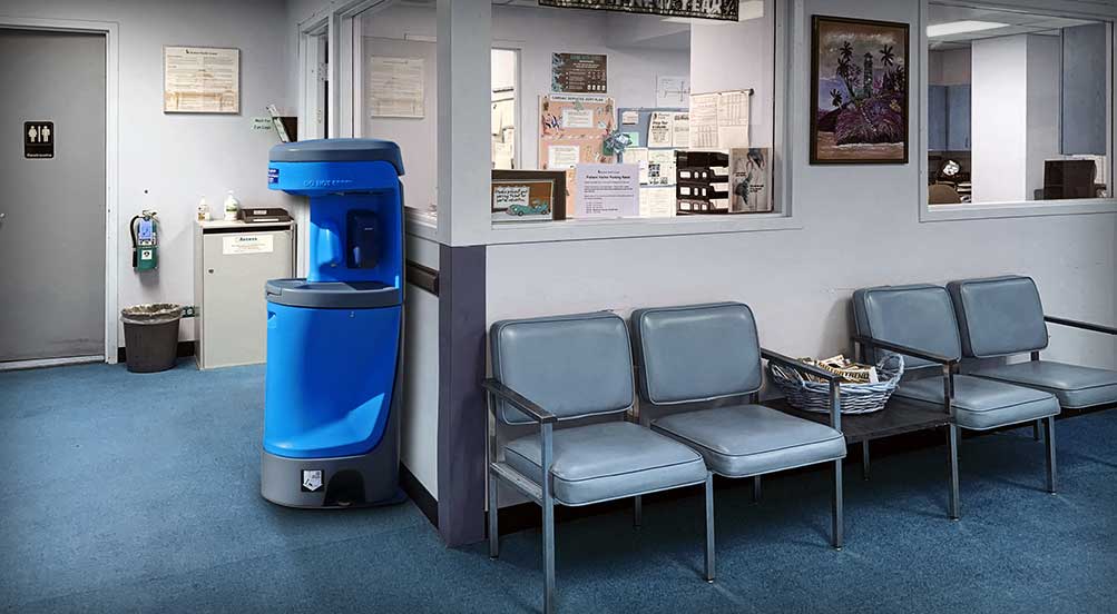 The Ocean Sink In A Doctors Office