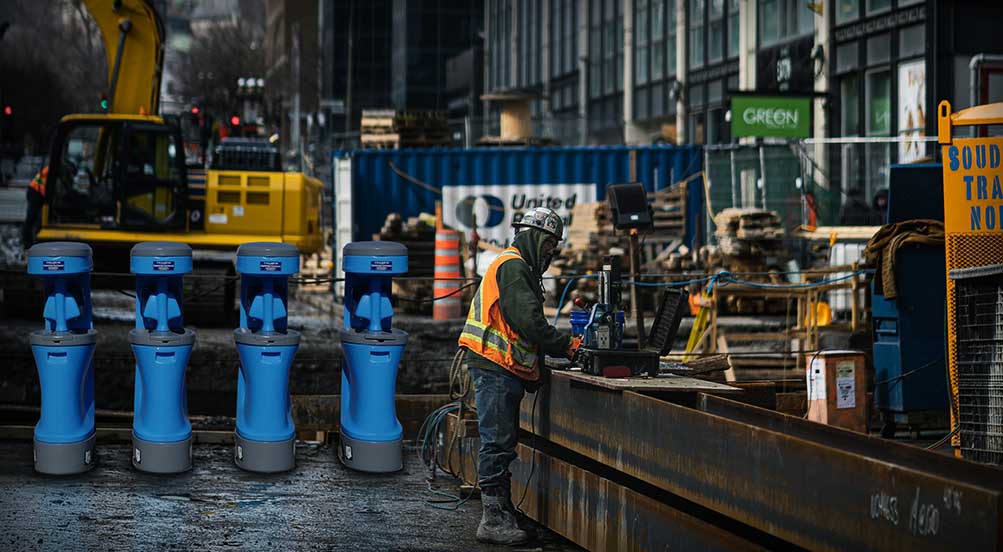 The Ocean Sink Near Construction Site