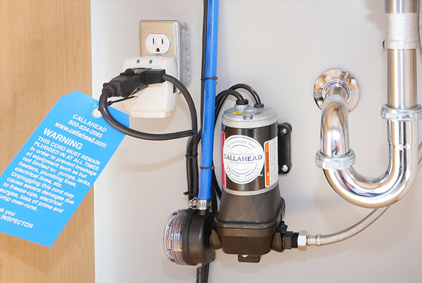 ON DEMAND PUMP WITH INLINE STRAINER