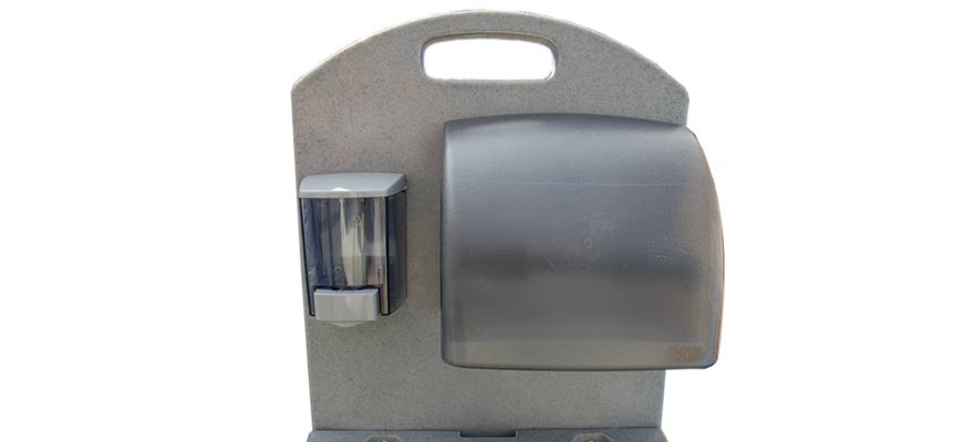 Roller Sink Close Up, Front View