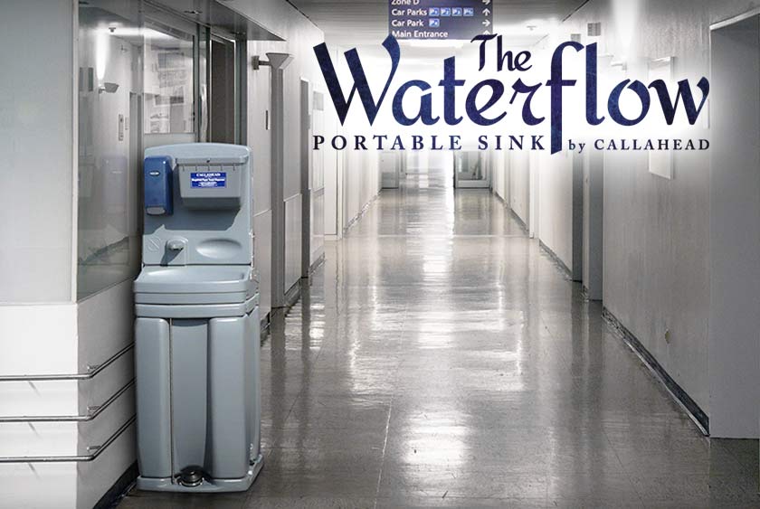 WATERFLOW PORTABLE SINK BY CALLAHEAD