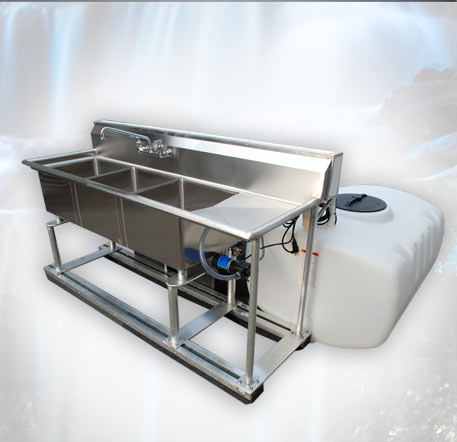 The Watermaster 300 Commercial Stainless Steel Sink By