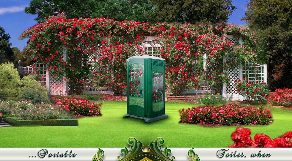 A Woman's Porta Potty