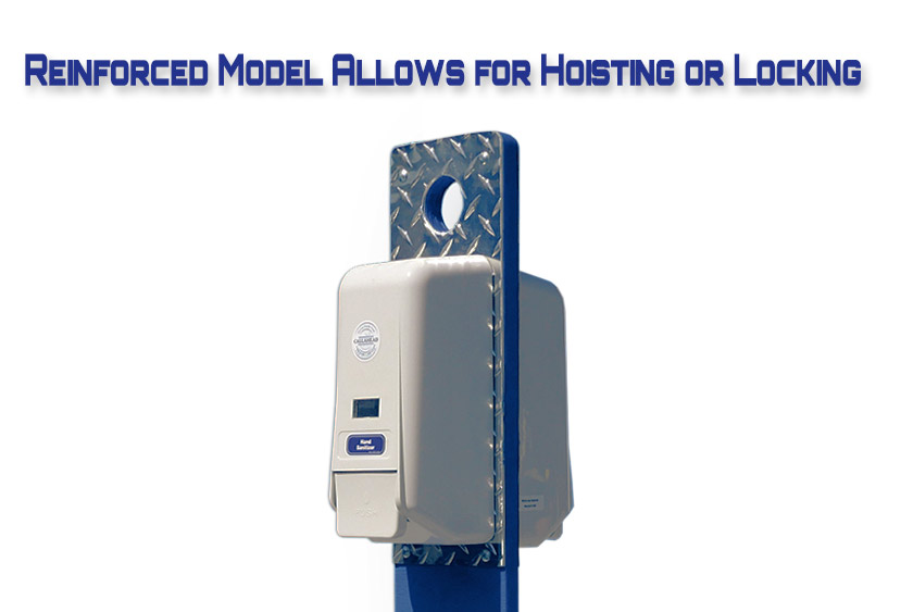 REINFORCED MODEL ALLOWS FOR HOISTING OR LOCKING