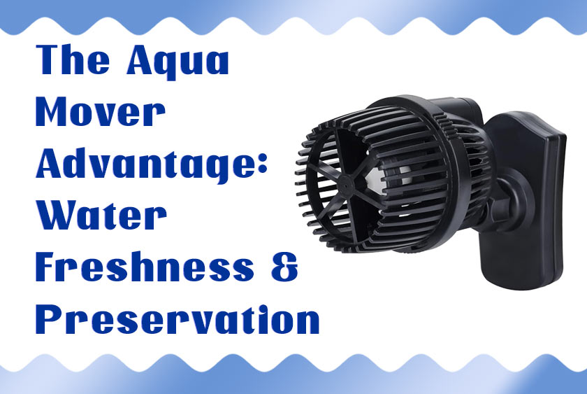 THE AQUA MOVER ADVANTAGE: WATER FRESHNESS AND PRESERVATION