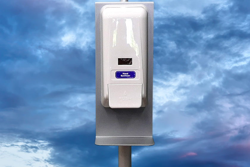 HAND SANITIZER DISPENSER - OVER 1,200 USES BETWEEN REFILLS