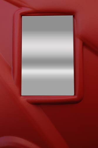 Mirror Built Into Door!