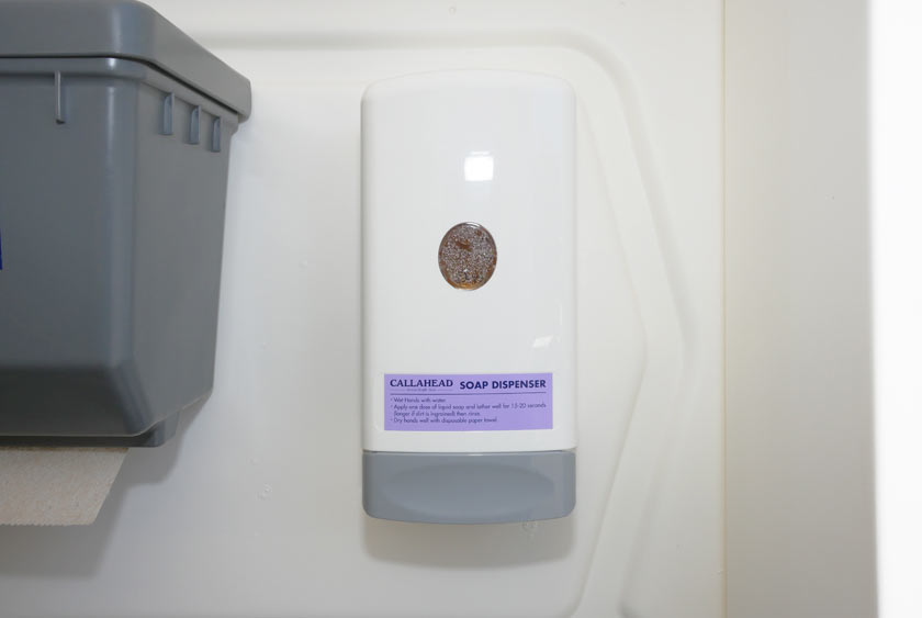 CALLHEAD'S ANTISEPTIC SOAP DISPENSER