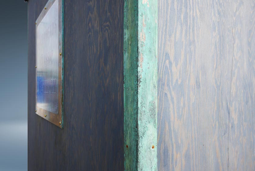 VINTAGE COPPER PATINA EDGING ADDS TO THE SPECTACULAR EXTERIOR DESIGN