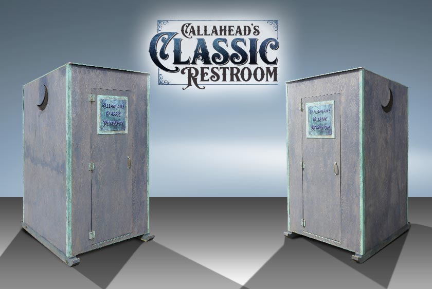 THE CLASSIC PORTABLE TOILET BY CALLAHEAD