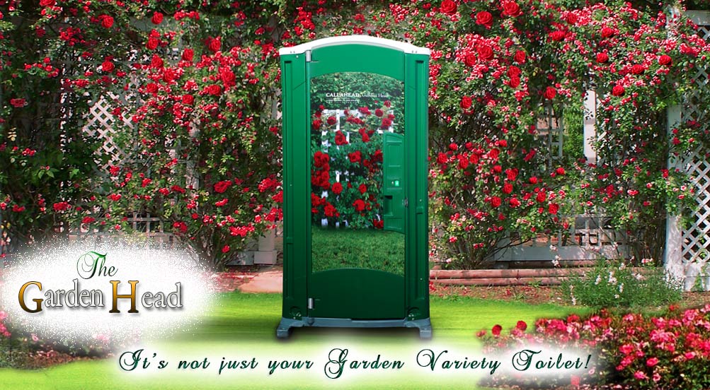 it's not just your garden variety toilet! - Garden Head Toilette 