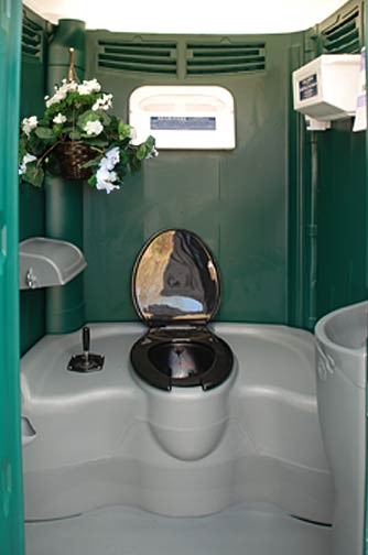 The Garden Head Portable Toilet Special Event Portable