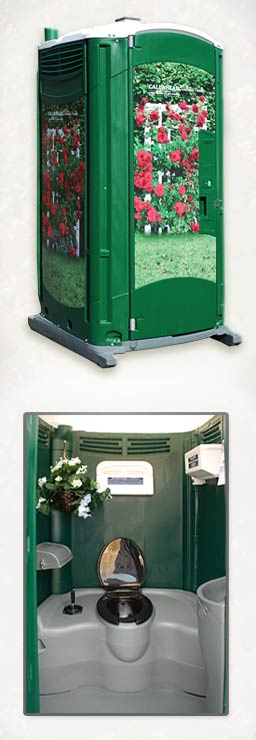 The Garden Head Portable Toilet for Special Events The Garden Head Portable Toilet for Special Events