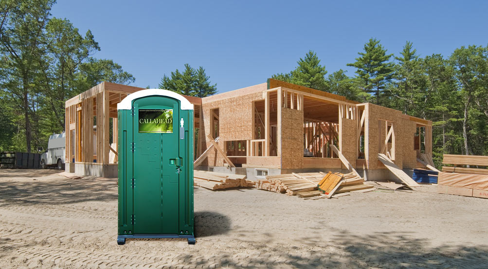 The Green Head Portable Toilet Near Home Construction