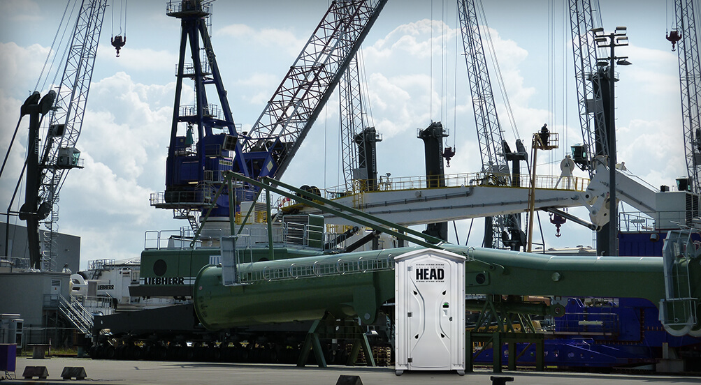 The Head Portable Toilet By Jobsite