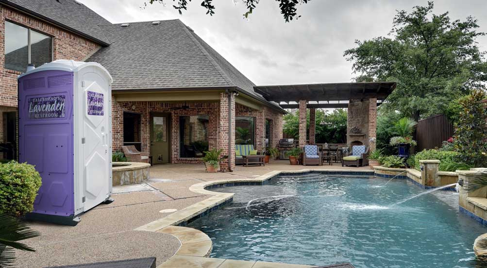 The LAVENDER Portable Toilet in NY