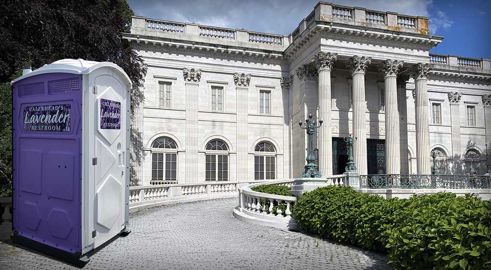 The LAVENDER Portable Toilet