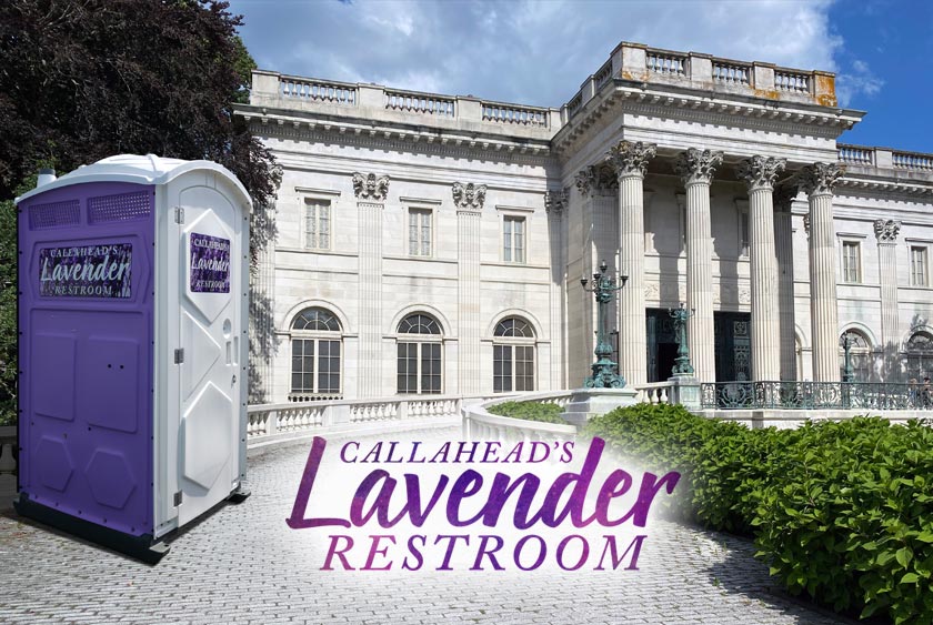 The LAVENDER Portable Toilet BY CALLAHEAD