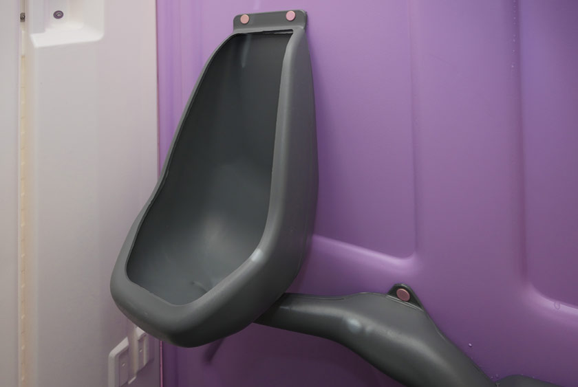 SEPERATE URINAL TO KEEP TOILET AREA CLEAN