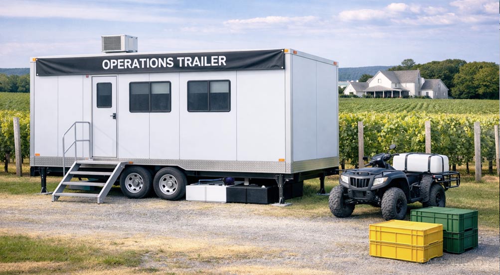 The DotComm Toilet System at a Vineyard
