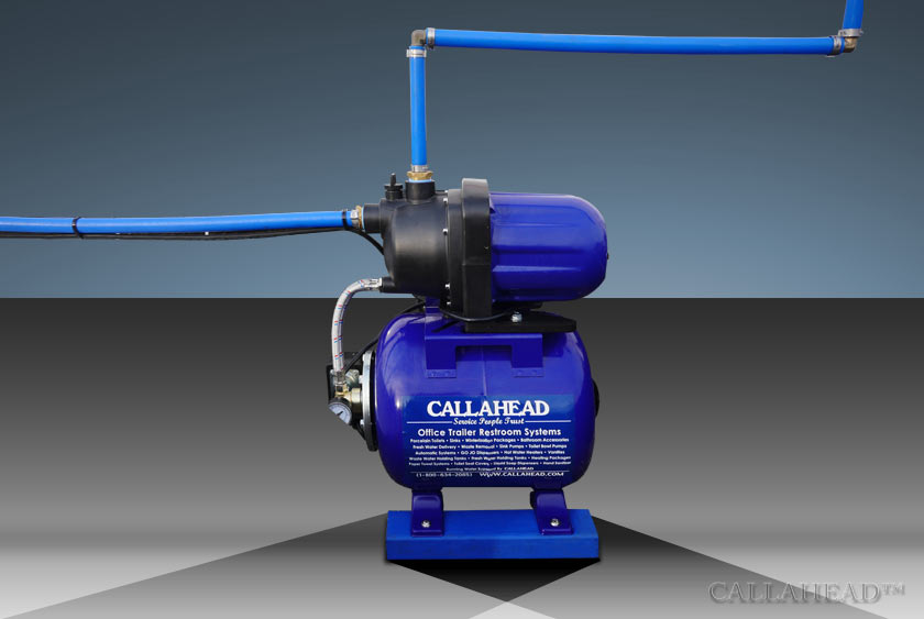 STAINLESS STEEL PUMP IS RATED AT 50 PSI (HOUSEHOLD WATER PRESSURE IS 40 PSI)