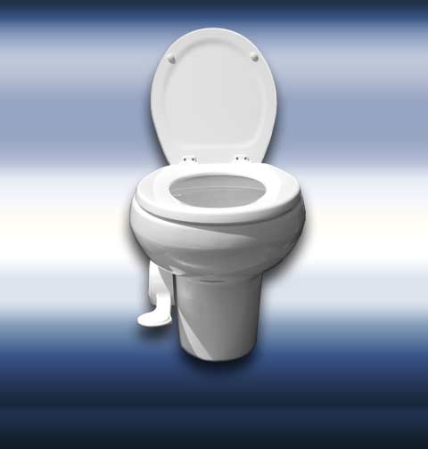 Full, Comfortable Toilet