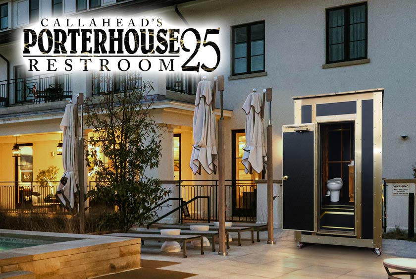 THE Porterhouse 25 Portable Restroom