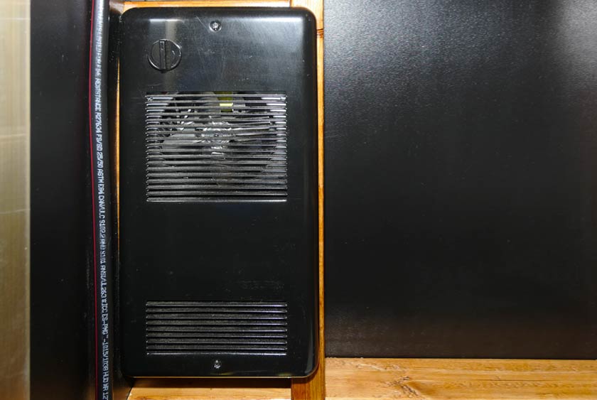 FAN FORCED HEATER FOR COLDER TEMPS