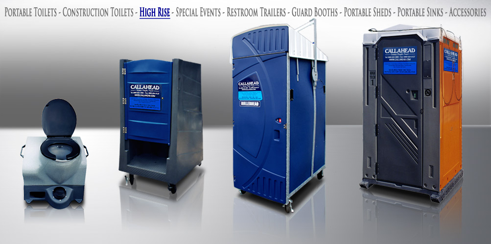 High Rise Portable Toilets