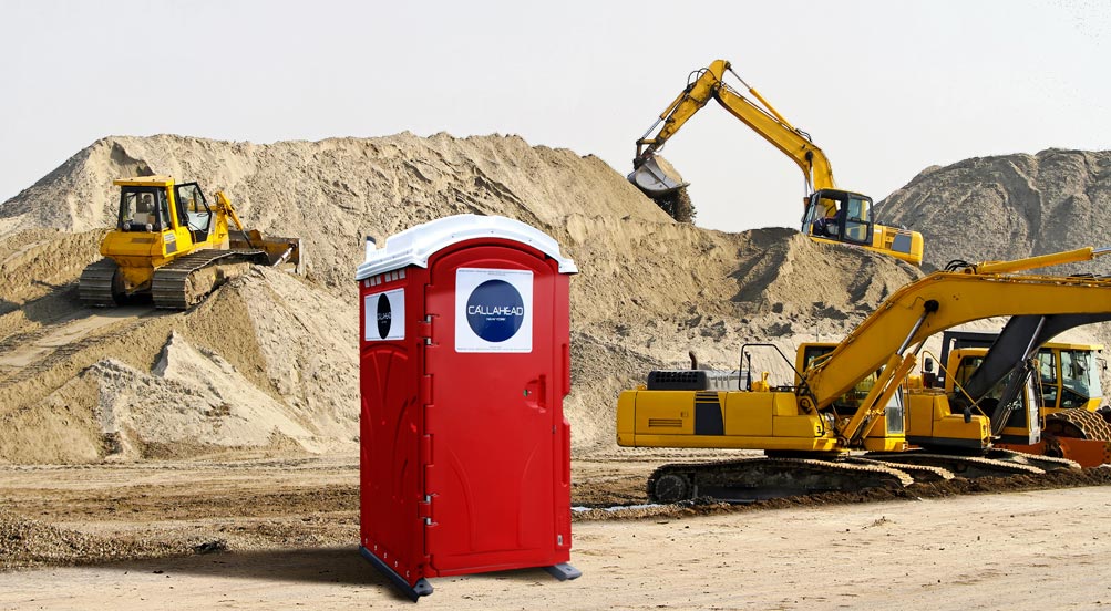 The Red Head Portable Toilet Perfect For Any Site
