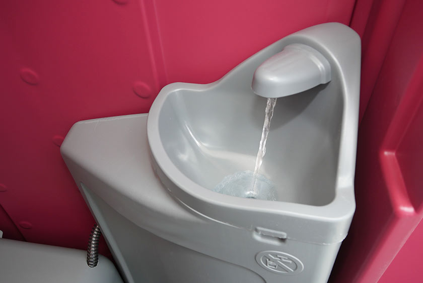 Also Includes Sink for Hand Washing!