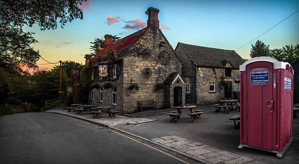 The REGAL BERRY Porta Potty in NY