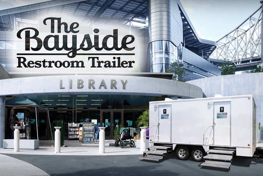 THE BAYSIDE RESTROOM TRAILER BY CALLAHEAD