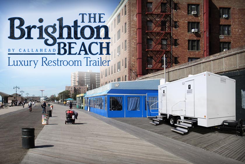 THE BRIGHTON BEACH RESTROOM TRAILER BY CALLAHEAD