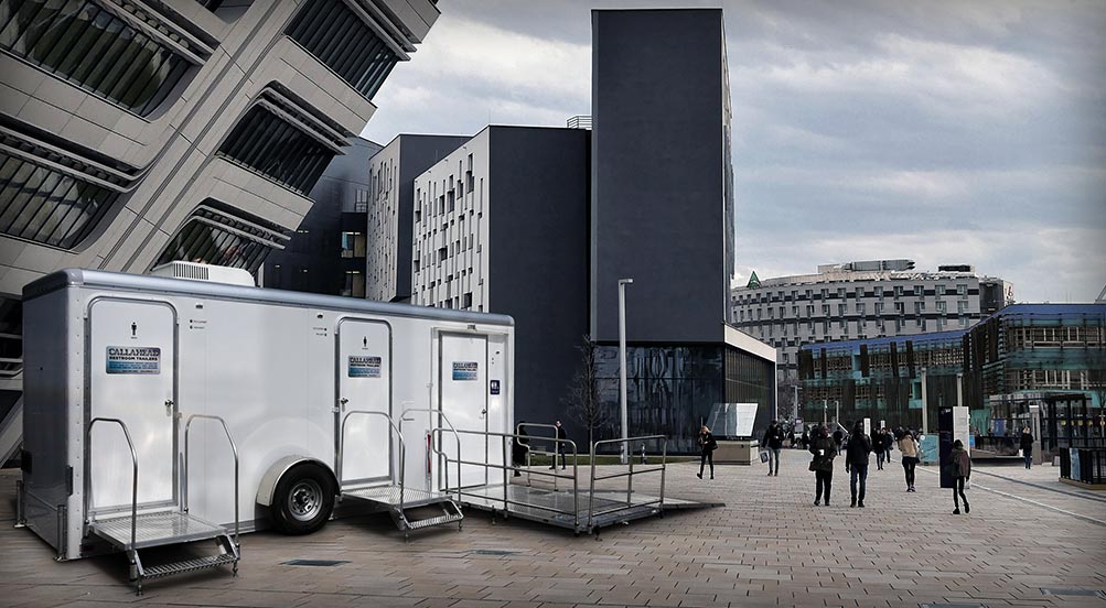 The Contemporary Handicap Restroom Trailer Video