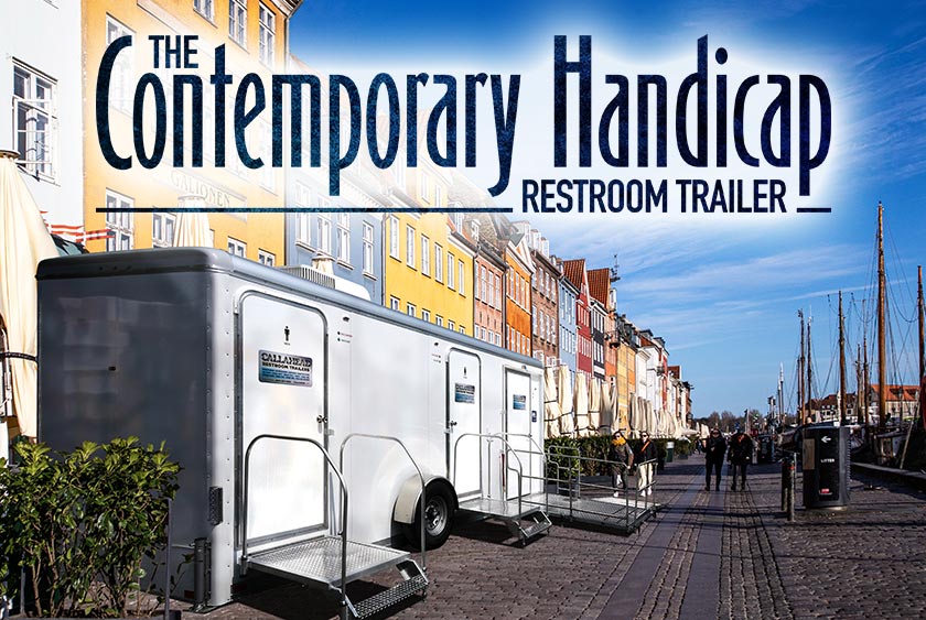 THE CONTEMPORARY HANDICAP RESTROOM TRAILER