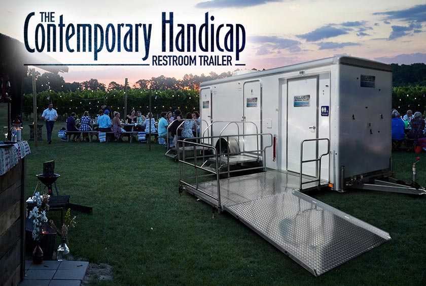 THE CONTEMPORARY HANDICAP RESTROOM TRAILER