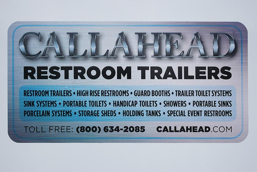 CLASSIC CALLAHEAD SIGNAGE INDICATES QUALITY
