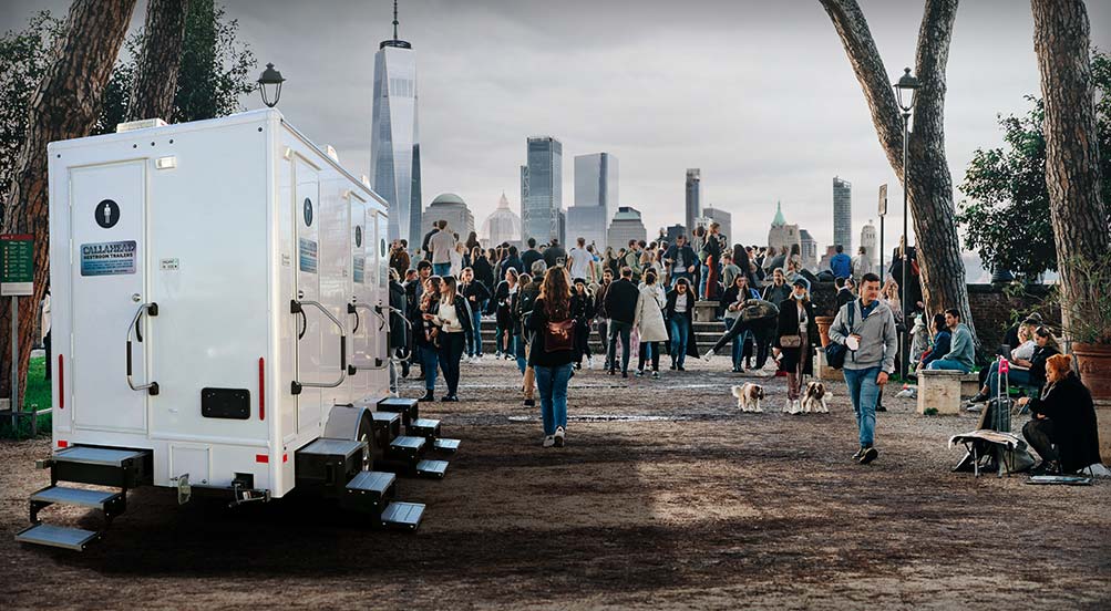 The Dockside Restroom Trailer Near The Park