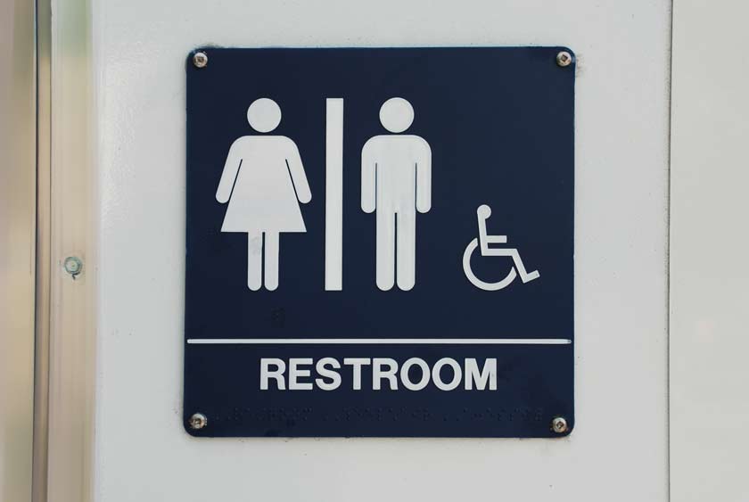 SIGNAGE DISPLAYS ADA HANDICAP USE