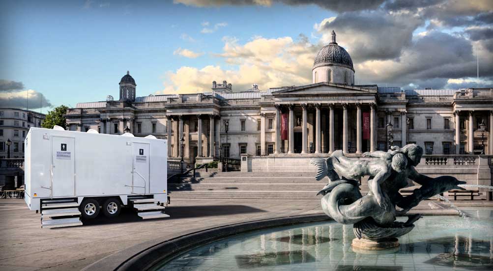 Hyde Park Restroom Trailer Near Museum
