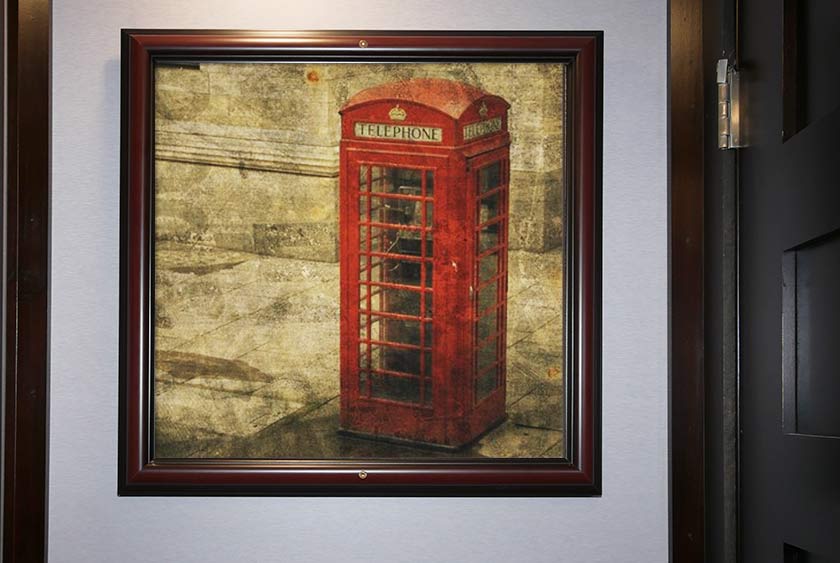 CUSTOM FRAMED ARTWORK THROUGHOUT