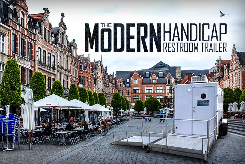 THE MODERN HANDICAP RESTROOM TRAILER