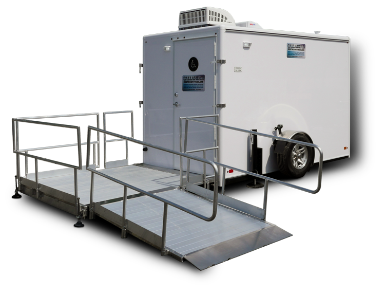 The Modern Handicap Restroom Trailer by CALLAHEAD 1.800.634.2085